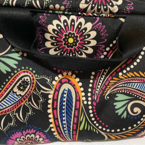 Vera Bradley lunch bag, black multi color - Picture 3 of 3